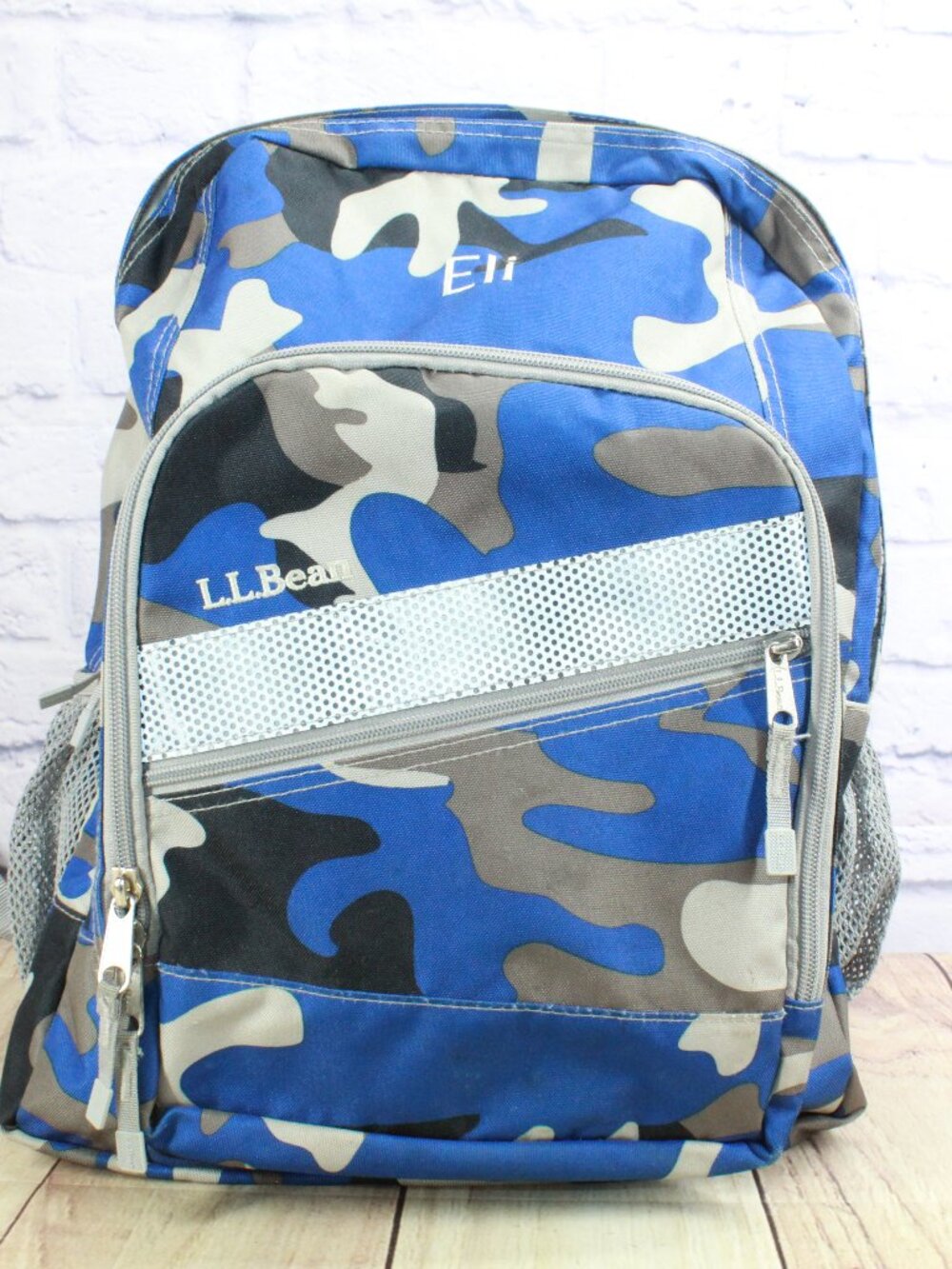 LL Bean Unisex Adult Deluxe Book Pack 37L School Backpack Summer Camp Camo